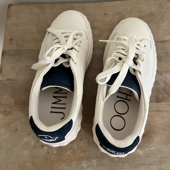 Jimmy Choo Malbon Diamond Golf Trainers - Picture 6 of 8